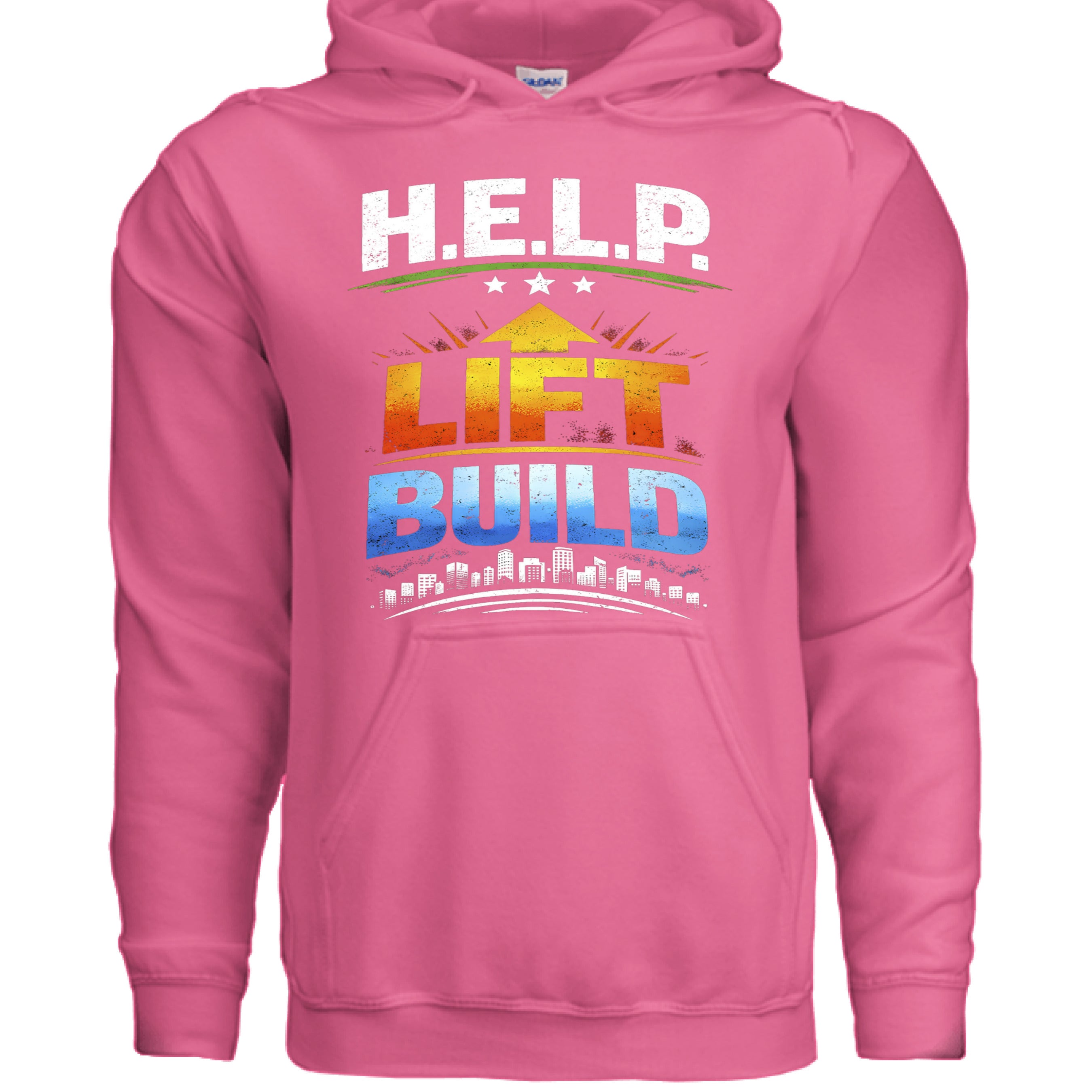 SAFETY PINK - FRONT