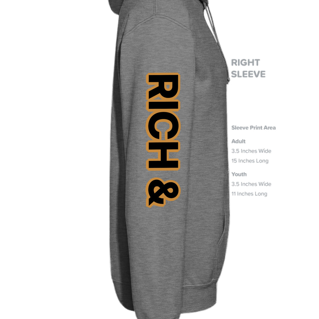 GRAPHITE HEATHER - SLEEVE_RIGHT