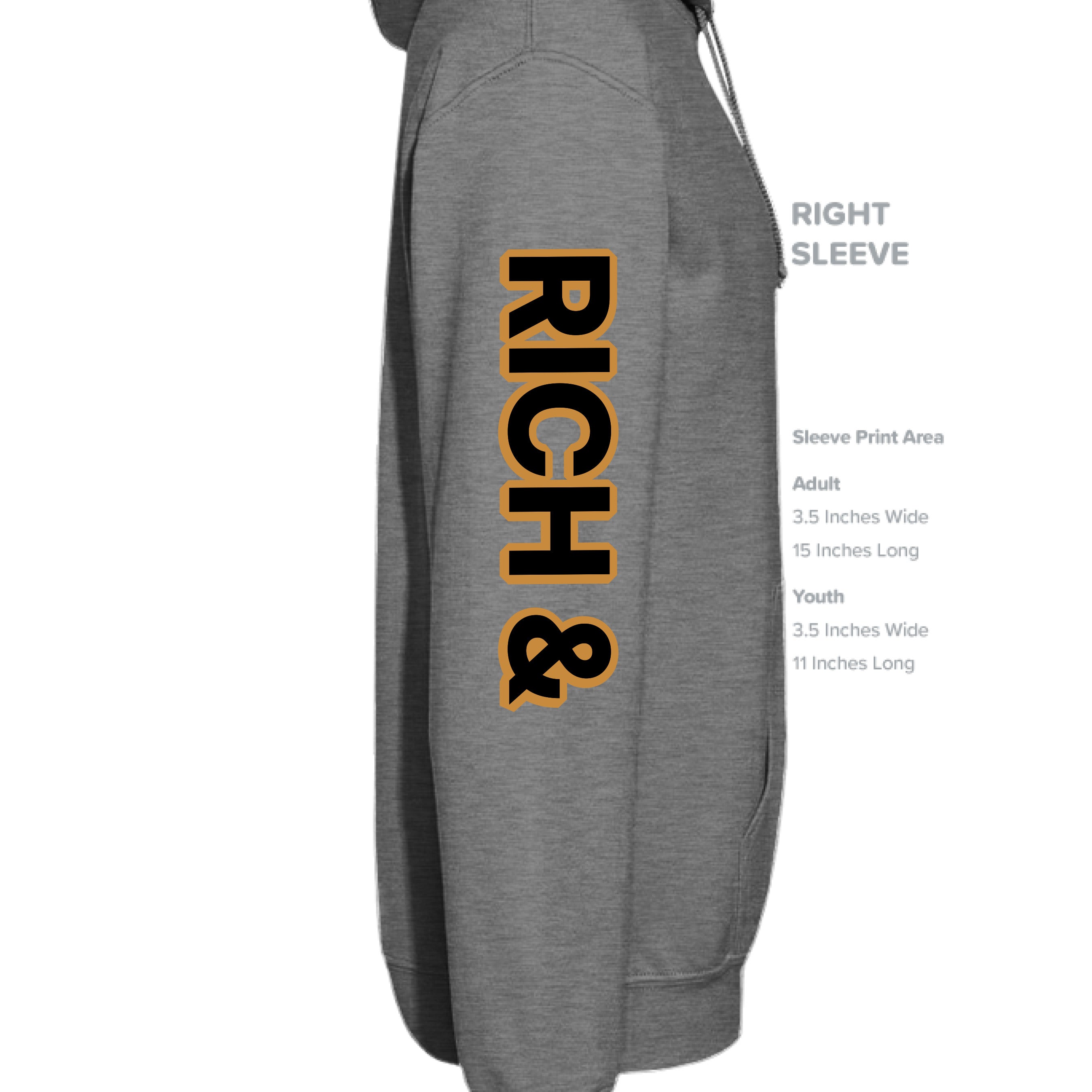GRAPHITE HEATHER - SLEEVE_RIGHT