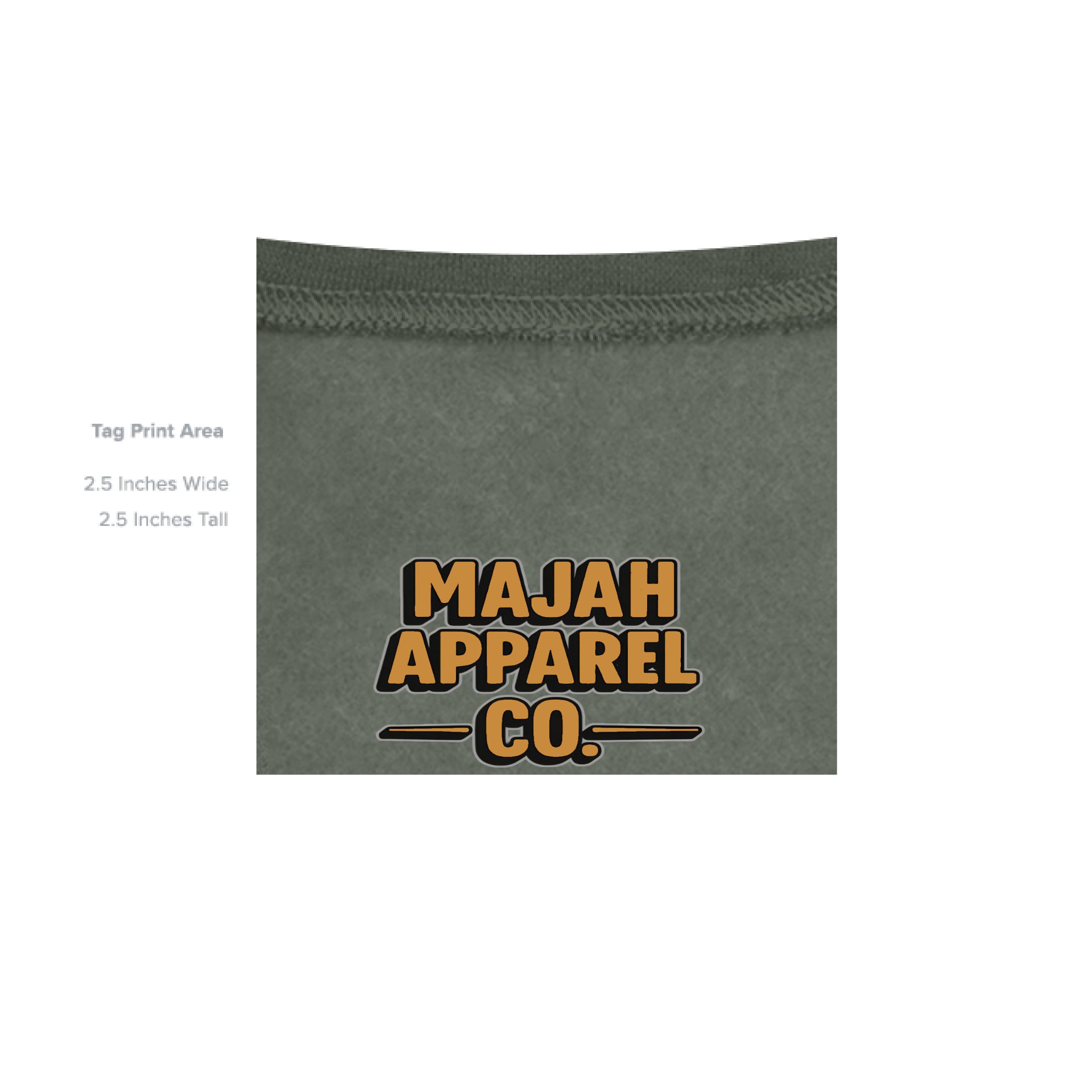 MILITARY GREEN - INSIDE_TAG_LINE